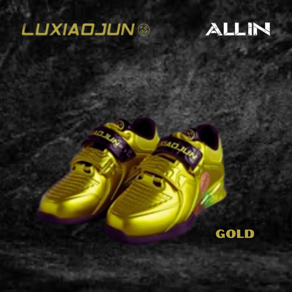 LUXIAOJUN PowerPro I Weightlifting shoes Gold