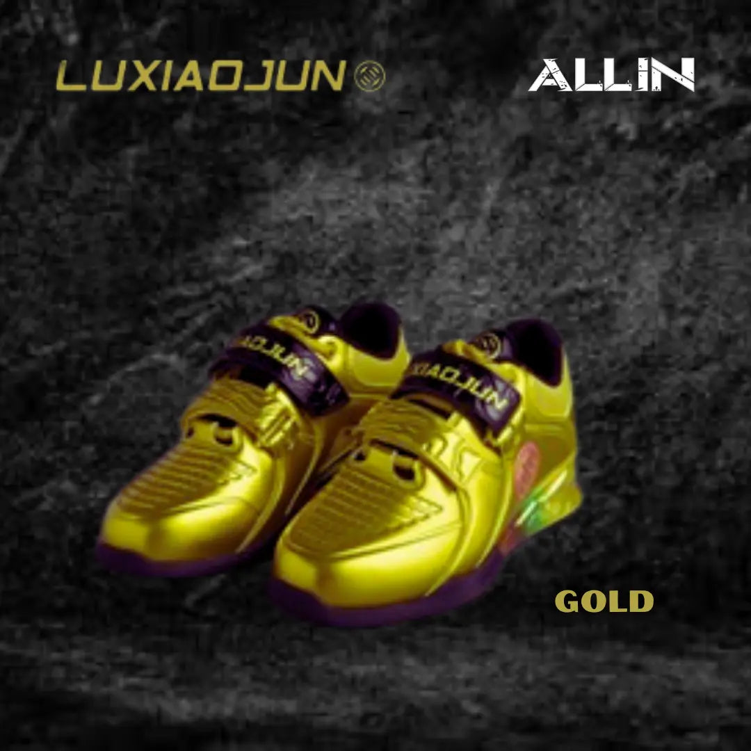 LUXIAOJUN PowerPro I Weightlifting shoes Gold
