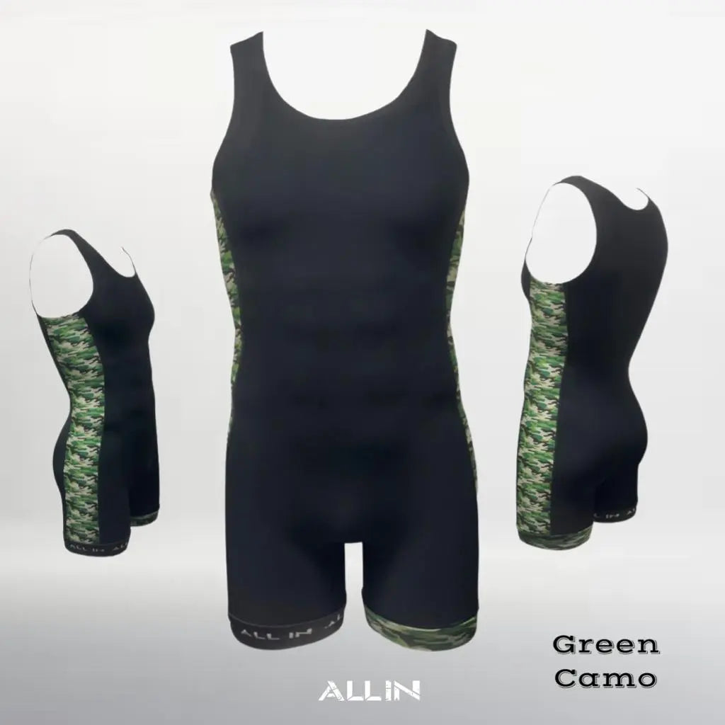 Core | Camo Singlet - Green