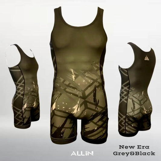 New Era Singlet | Grey Black
