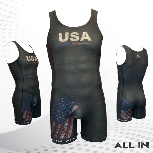 Patriot Singlet | Produced on Demand