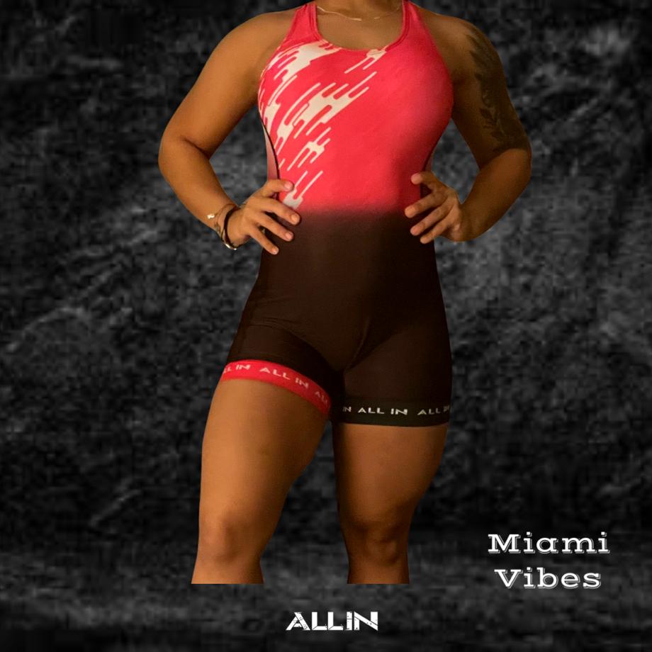 Miami Vibes Singlet | Pink