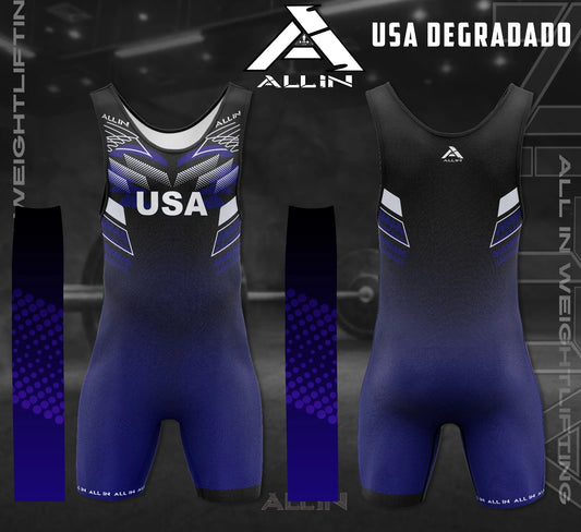Blue Vegas Singlet | On Demand