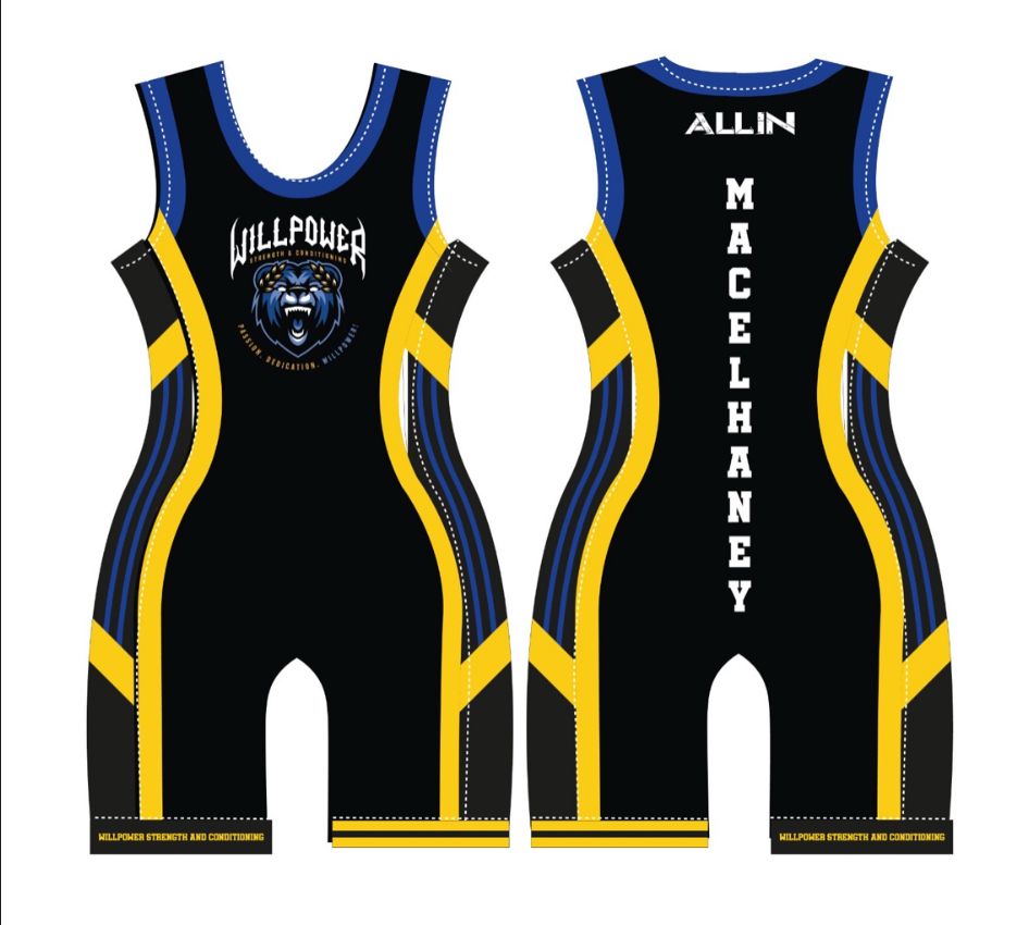 WillPower Strength Singlet | On Demand