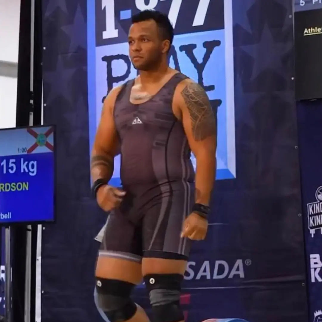 Blocks Singlet | Black | On Demand