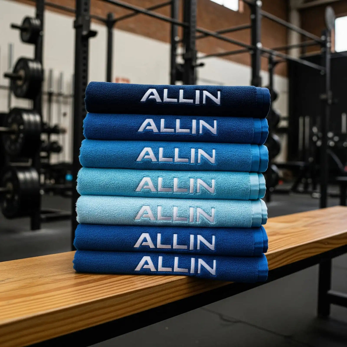 All In. Custom towel. 1m*75cm