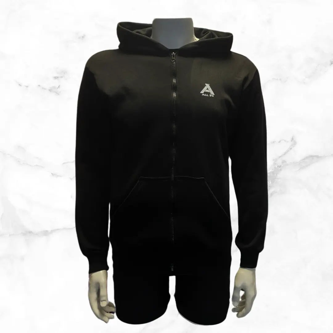 AI Core Hoodie Full Zip | Unisex | Black
