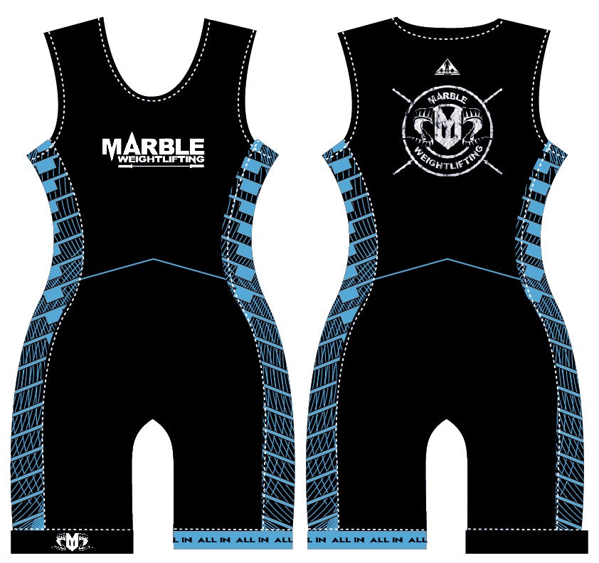Marble Weightlifting Singlet | On Demand