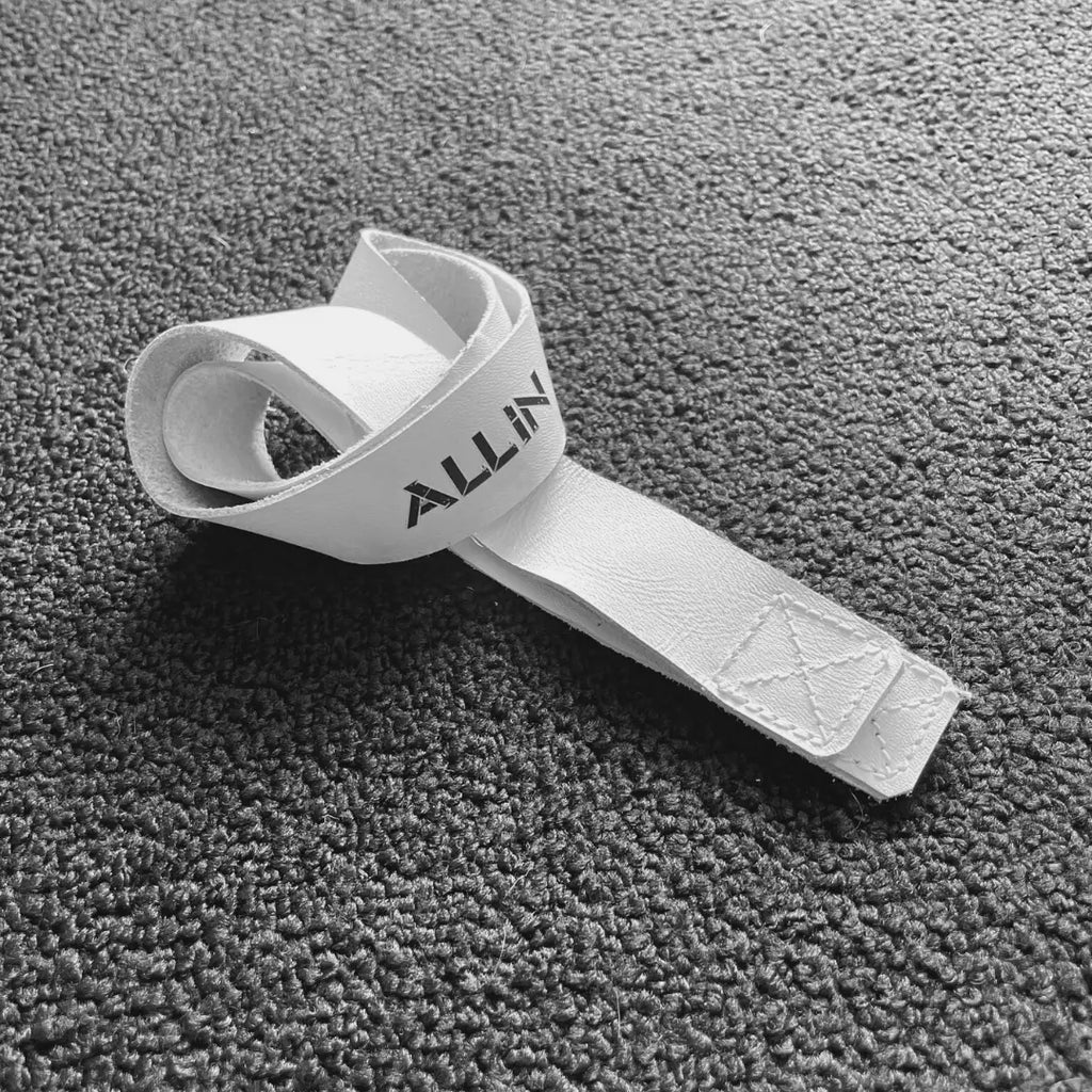 All In Oly Leather Lifting Straps